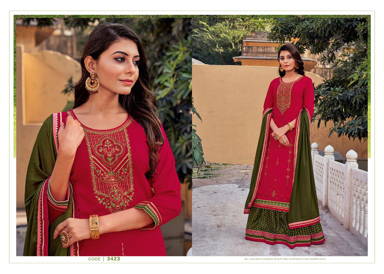 Rangoon Apsara 7 Heavy Festive Wear Rayon Designer Ready Made Collection